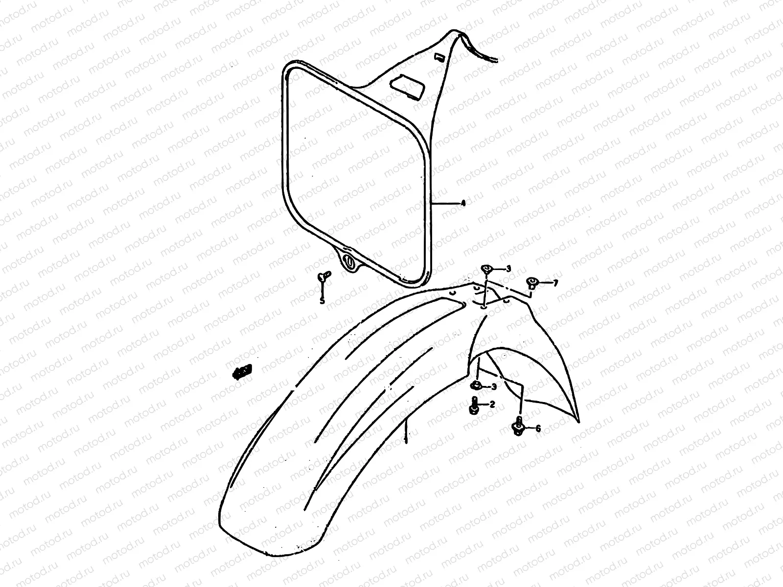 23 - FRONT FENDER