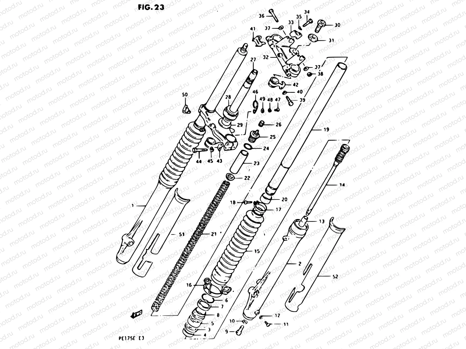23 - FRONT FORK
