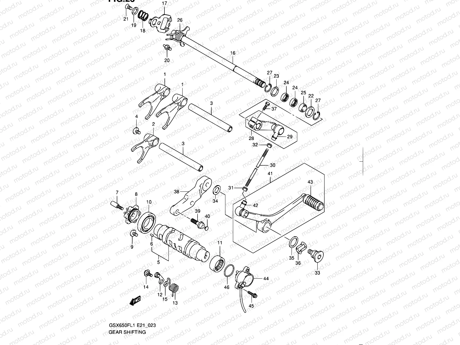 23 - GEAR SHIFTING