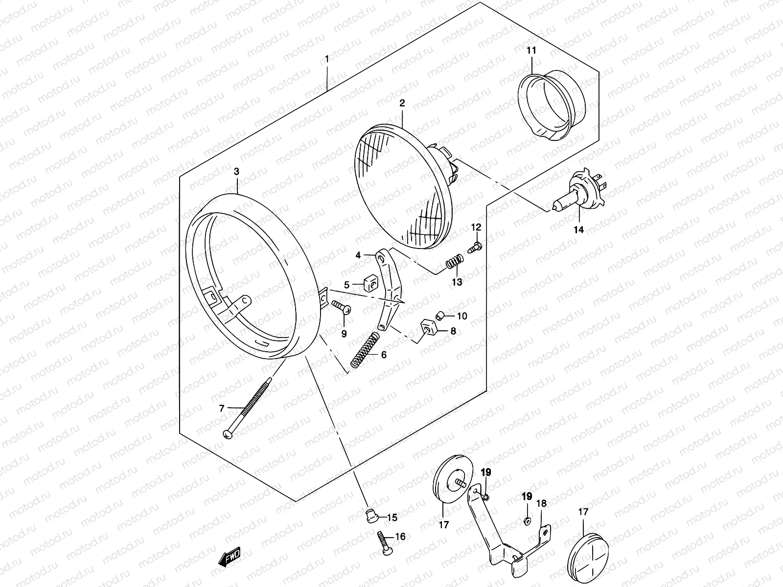 23 - HEADLAMP