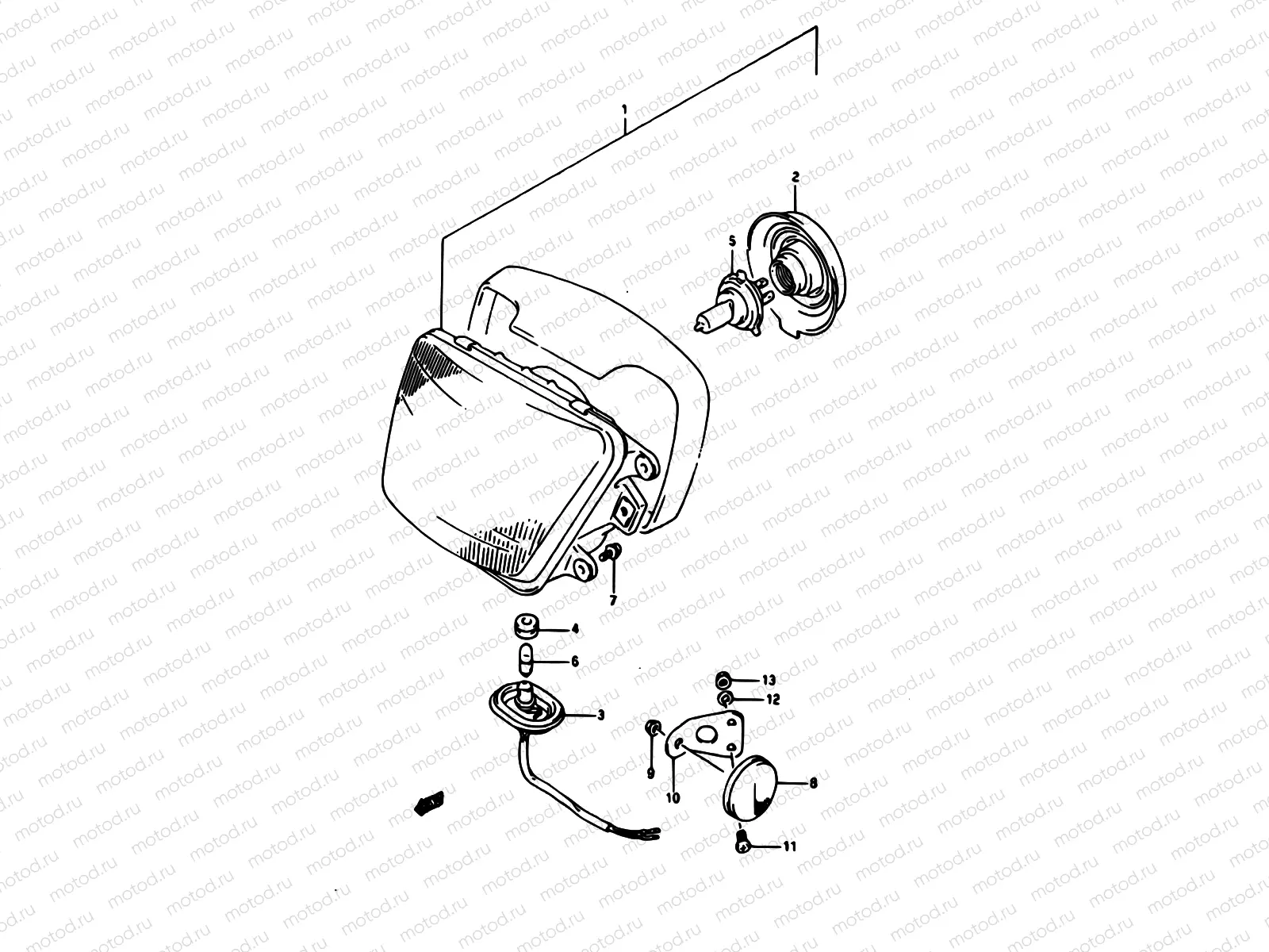 23 - HEADLAMP