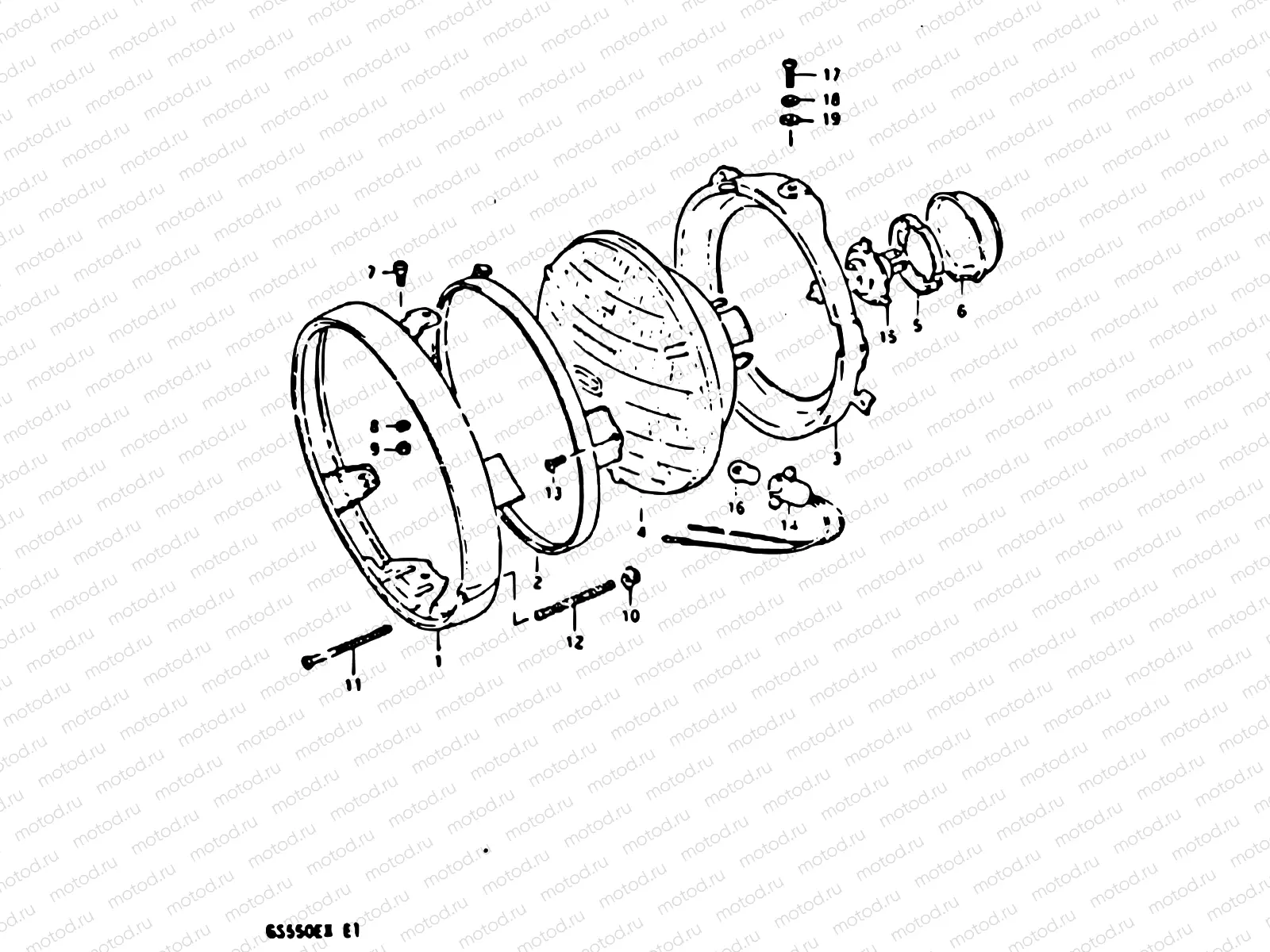 23 - HEADLAMP (E02)