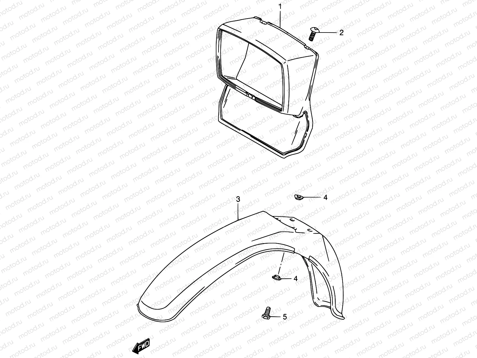 23 - HEADLAMP HOUSING