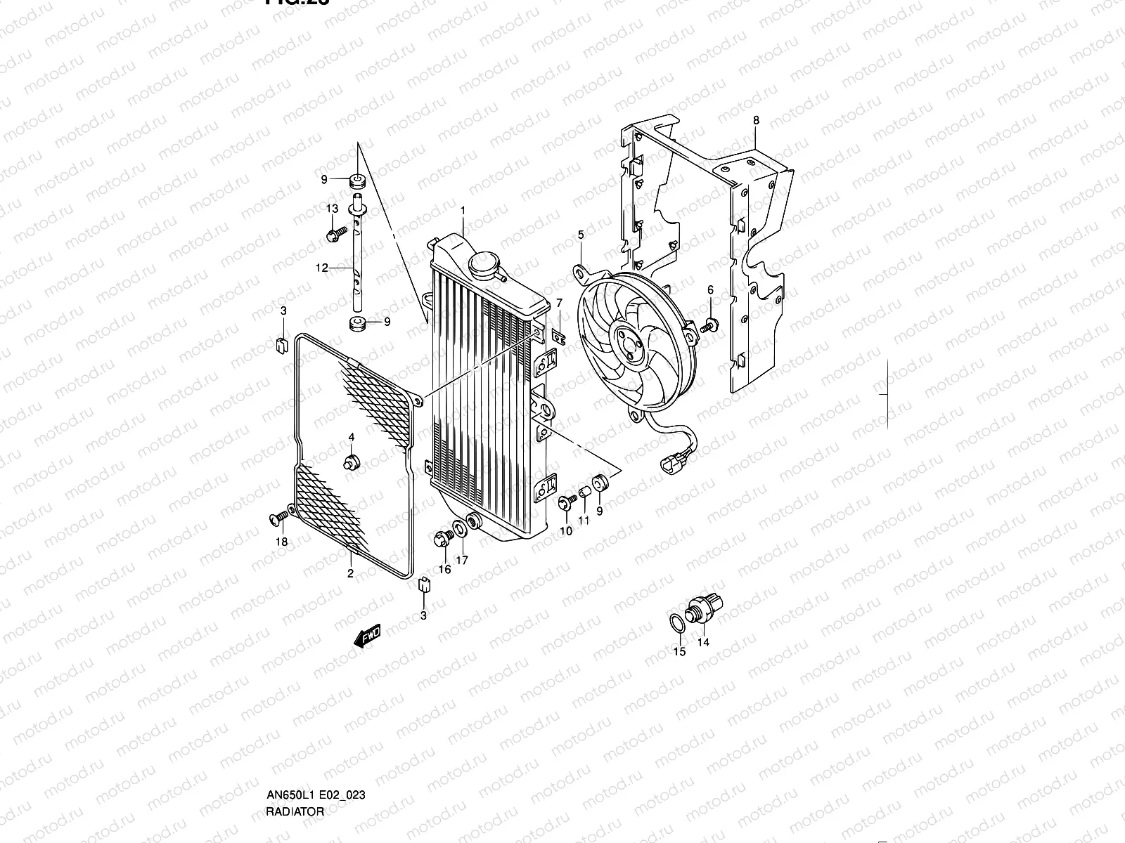 23 - RADIATOR