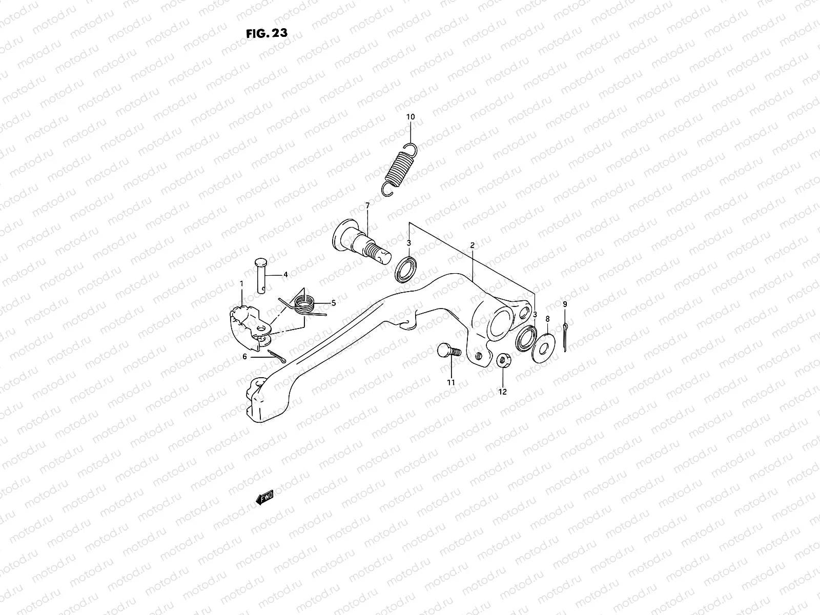 23 - REAR BRAKE