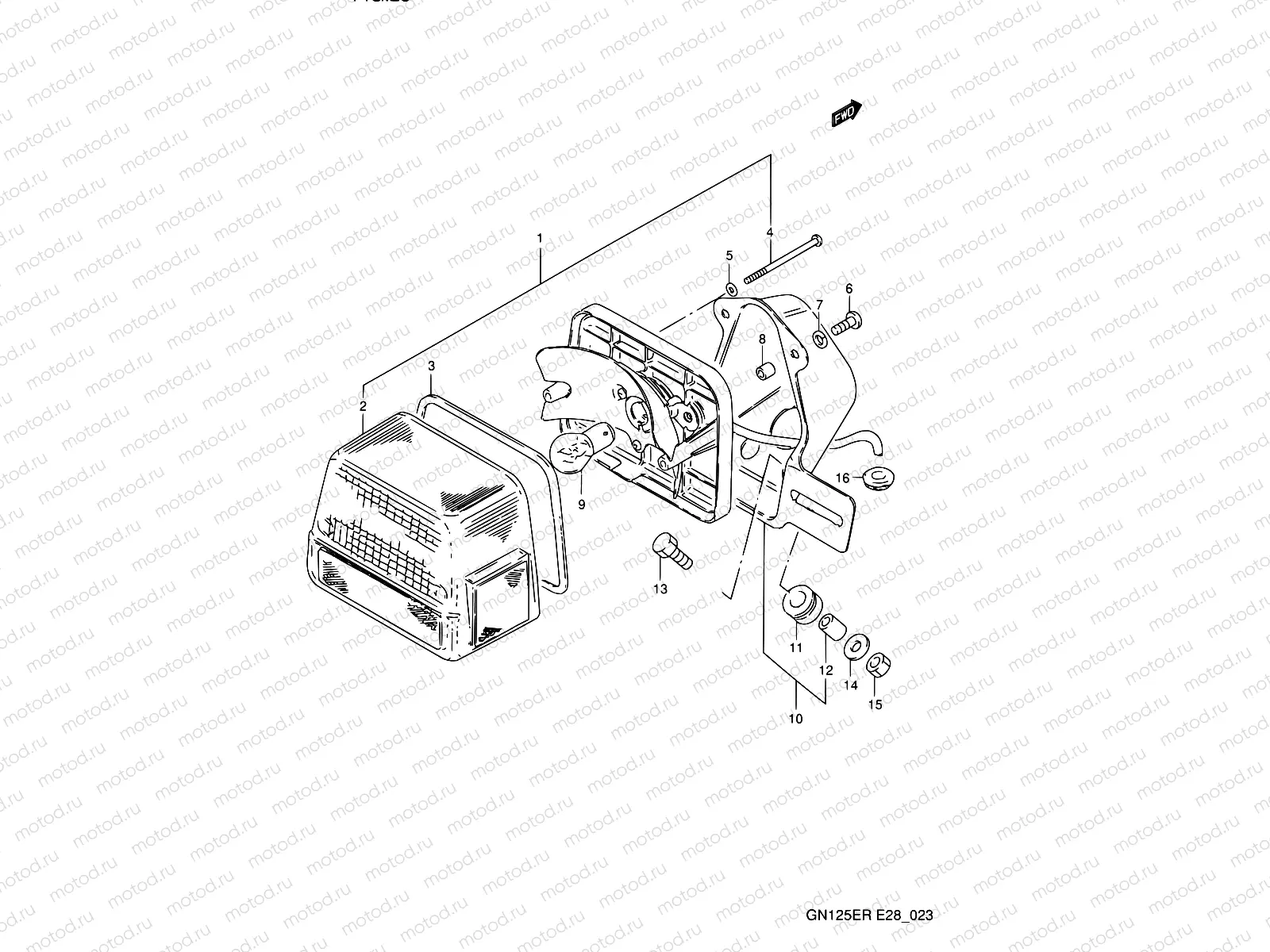 23 - REAR COMBINATION