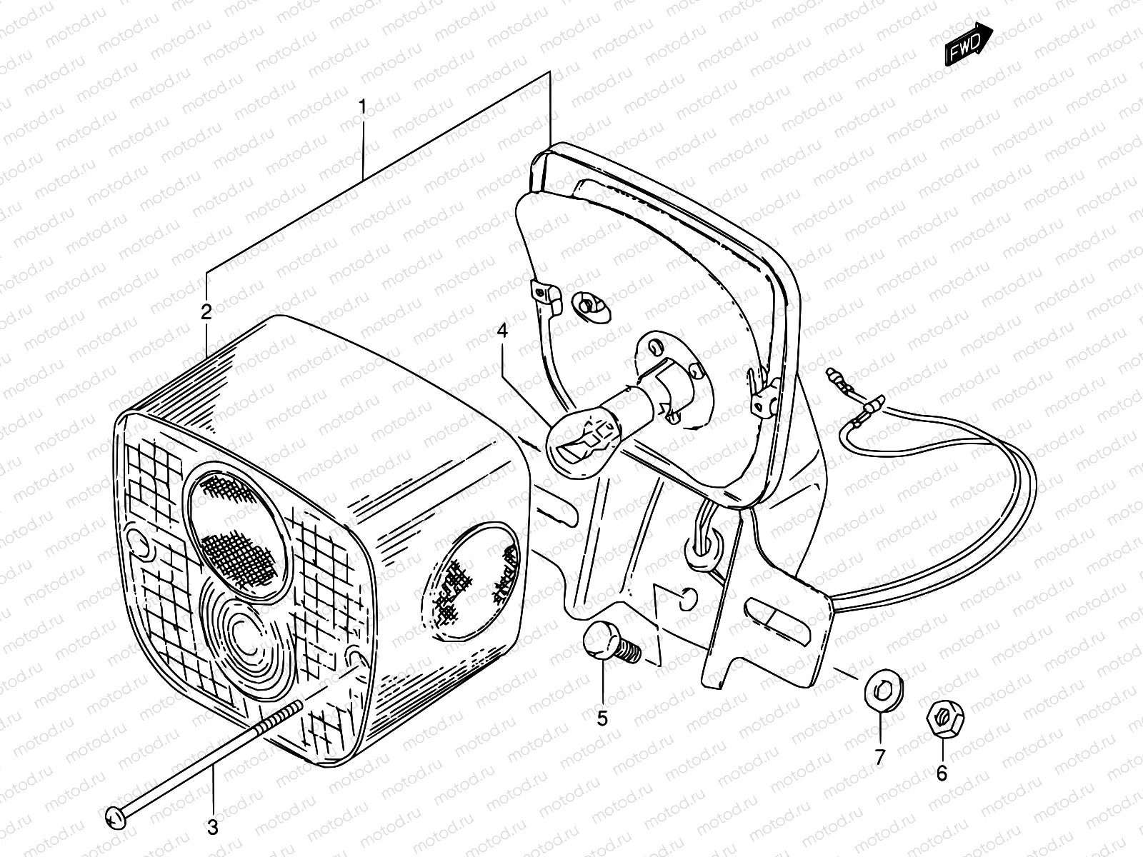 23 - REAR COMBINATION LAMP