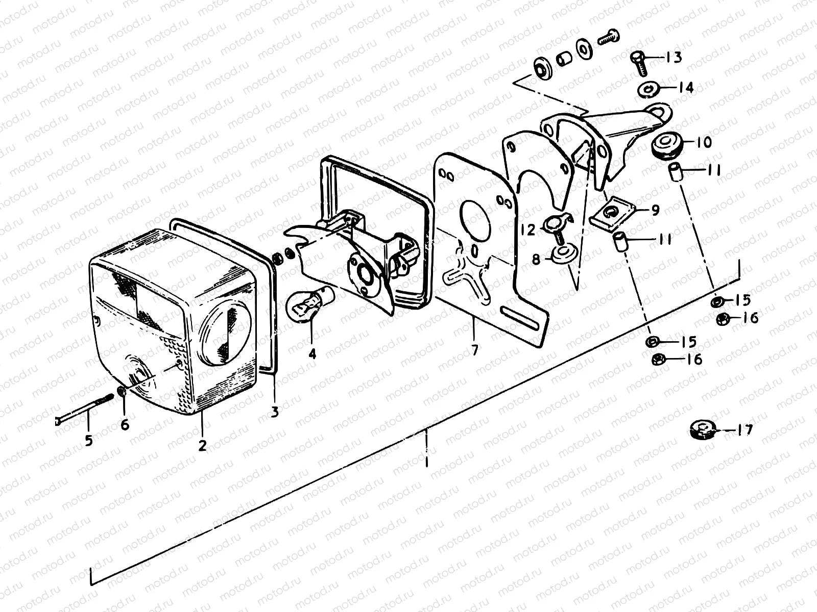 23 - REAR COMBINATION LAMP