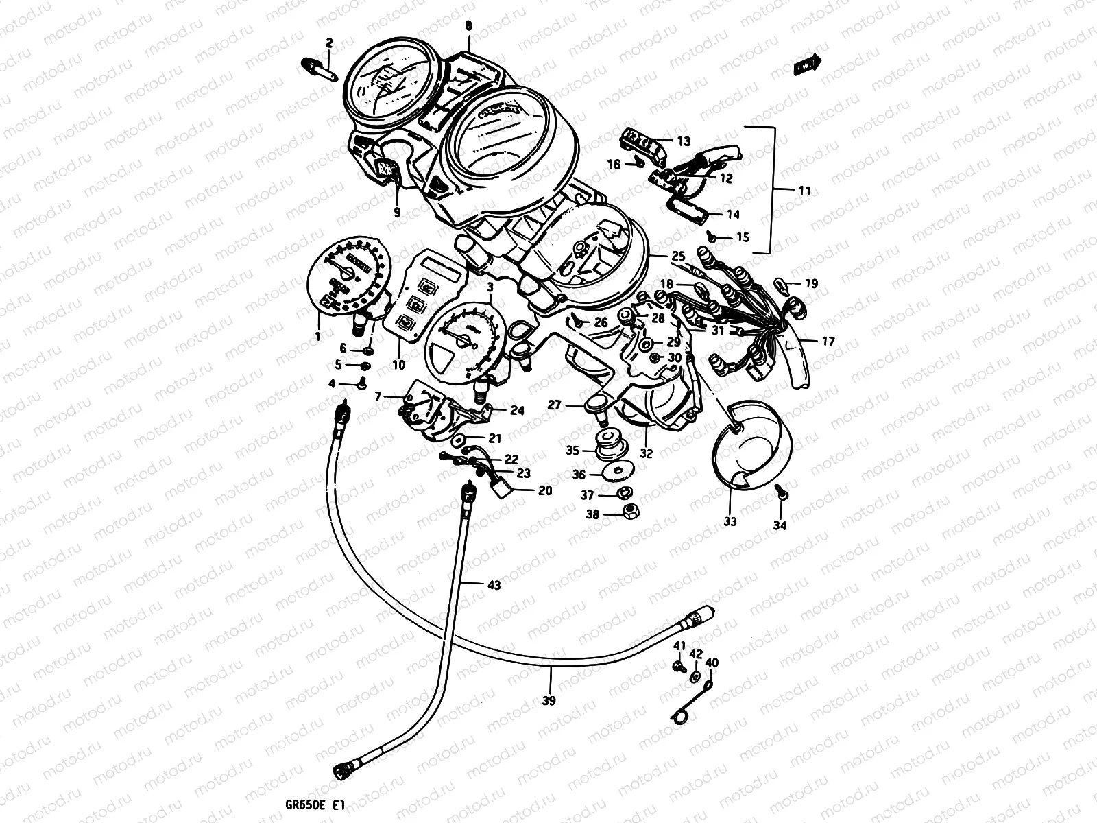 23 - SPEEDOMETER - TACHOMETER