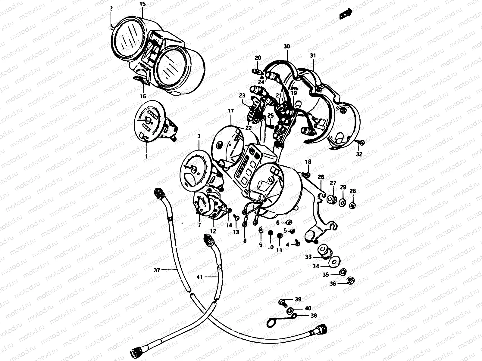 23 - SPEEDOMETER - TACHOMETER