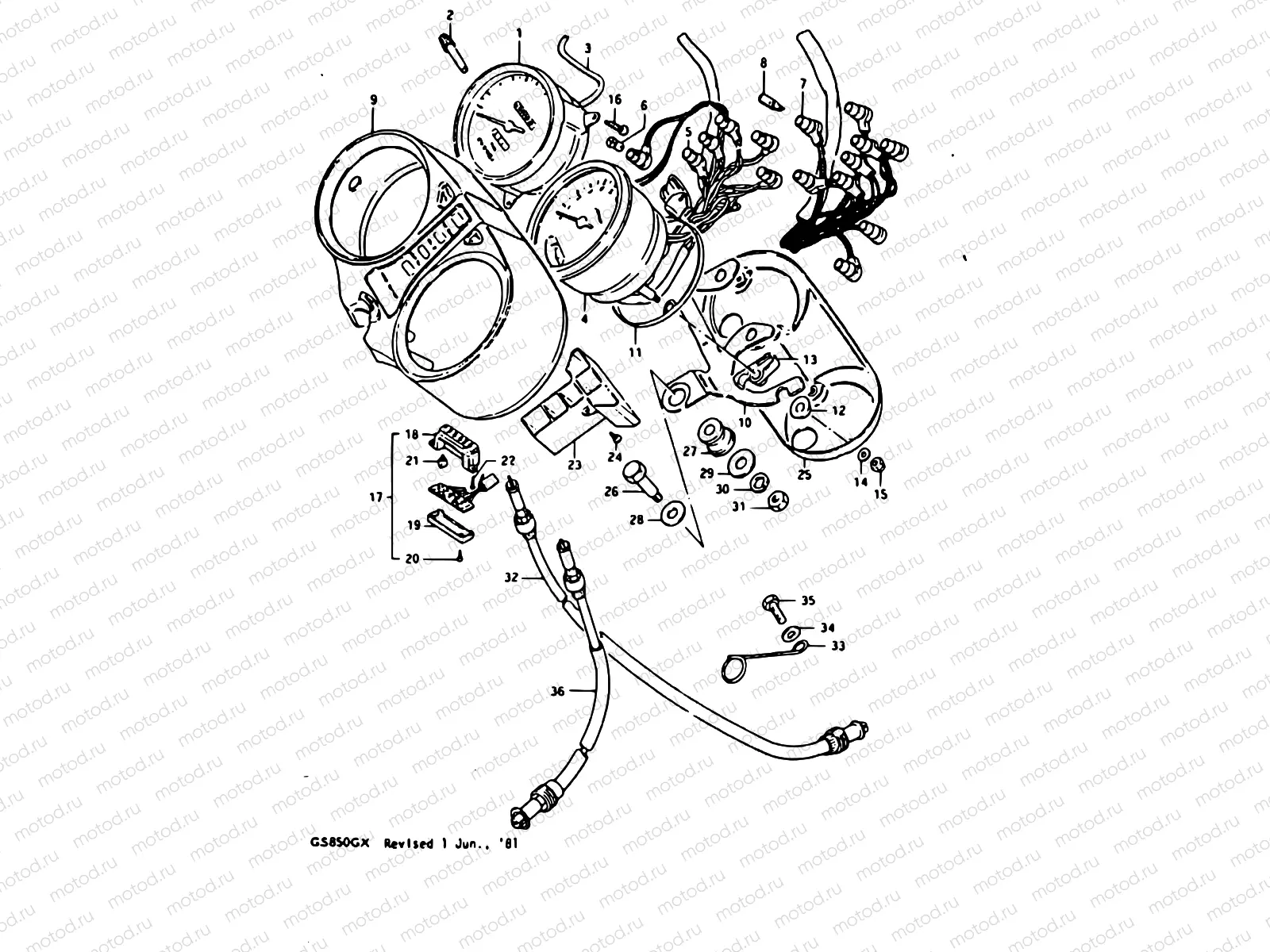 23 - SPEEDOMETER - TACHOMETER