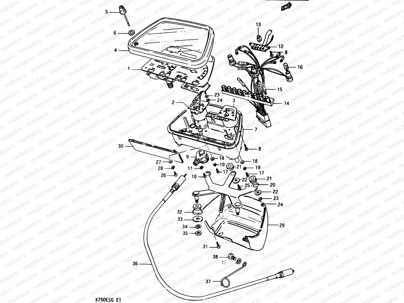 23 - SPEEDOMETER - TACHOMETER
