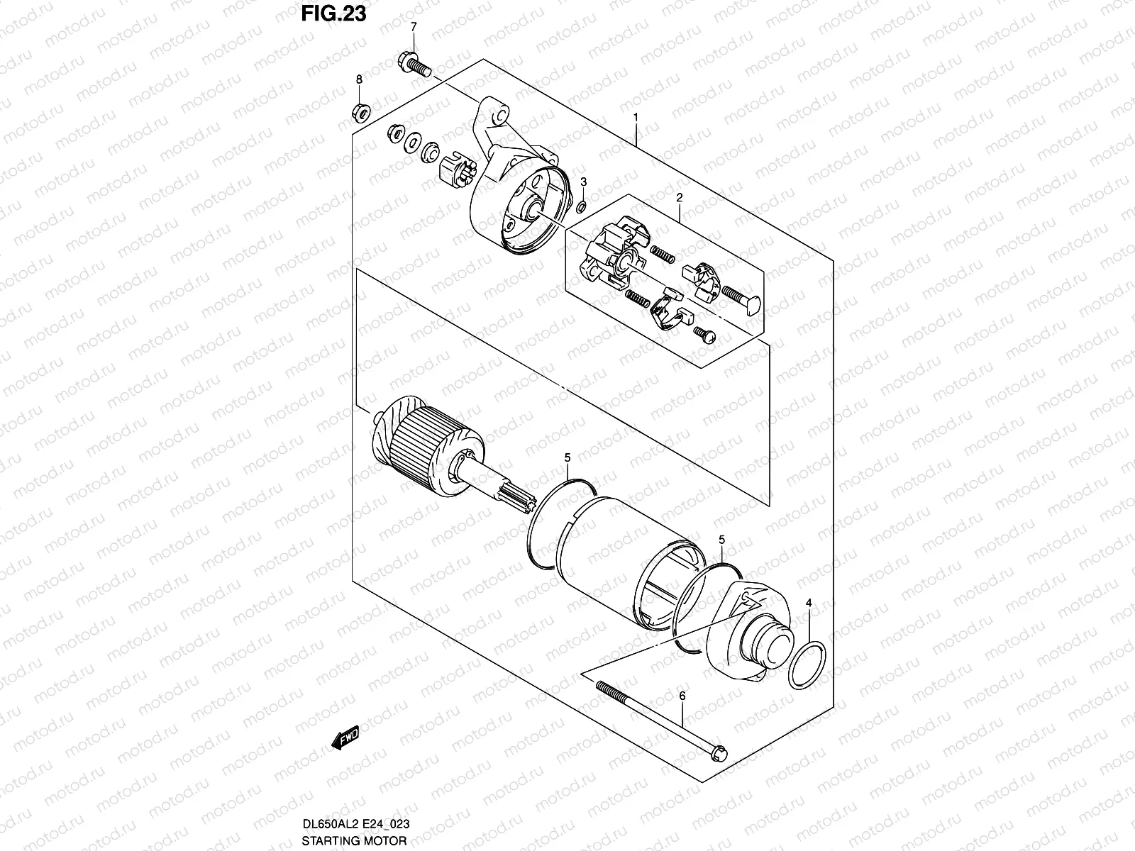 23 - STARTING MOTOR