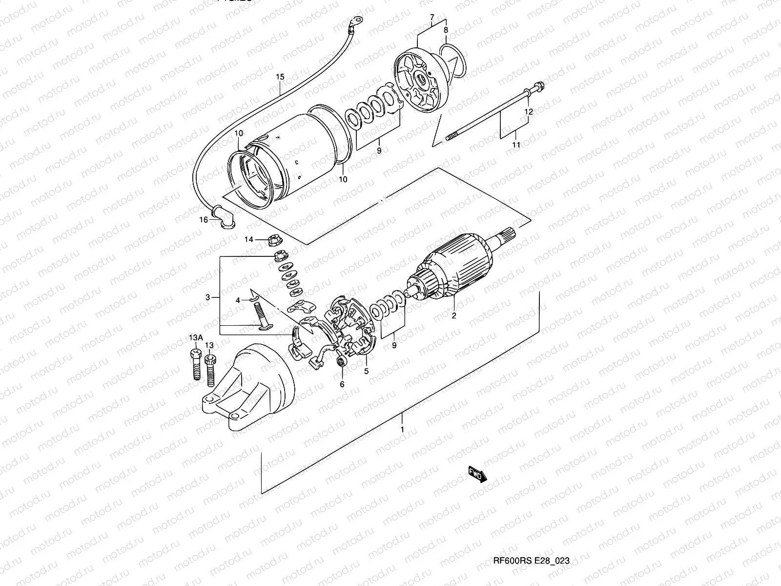 23 - STARTING MOTOR