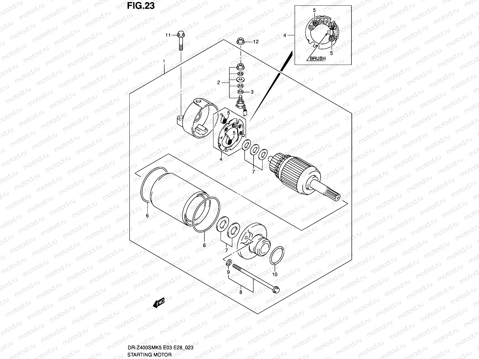 23 - STARTING MOTOR