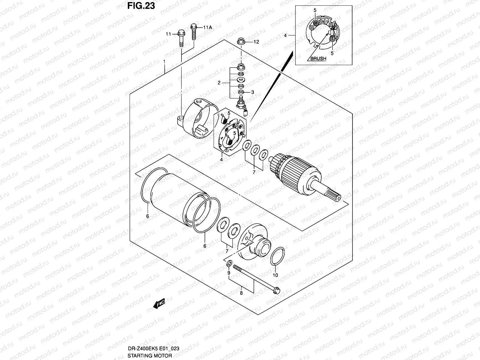 23 - STARTING MOTOR