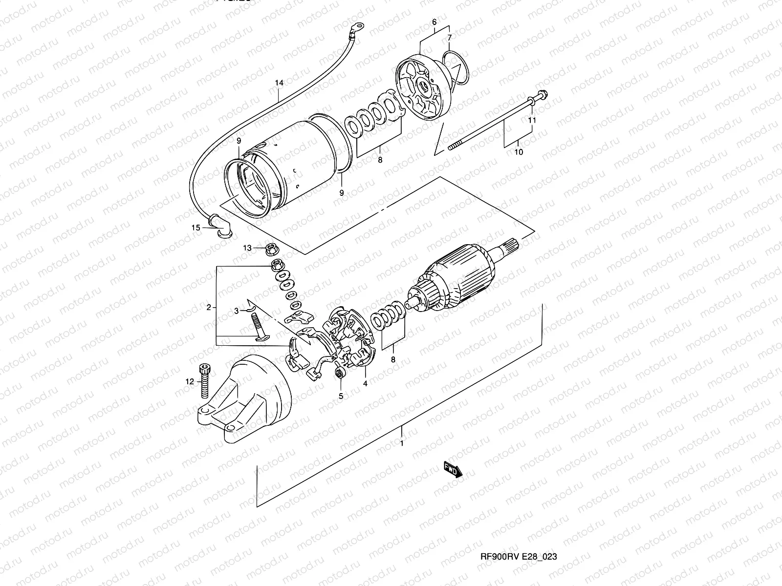 23 - STARTING MOTOR