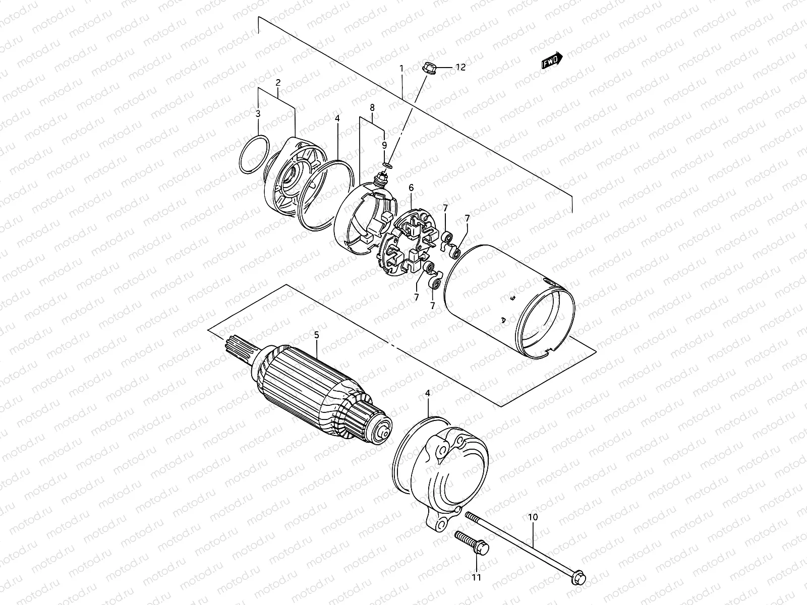 23 - STARTING MOTOR