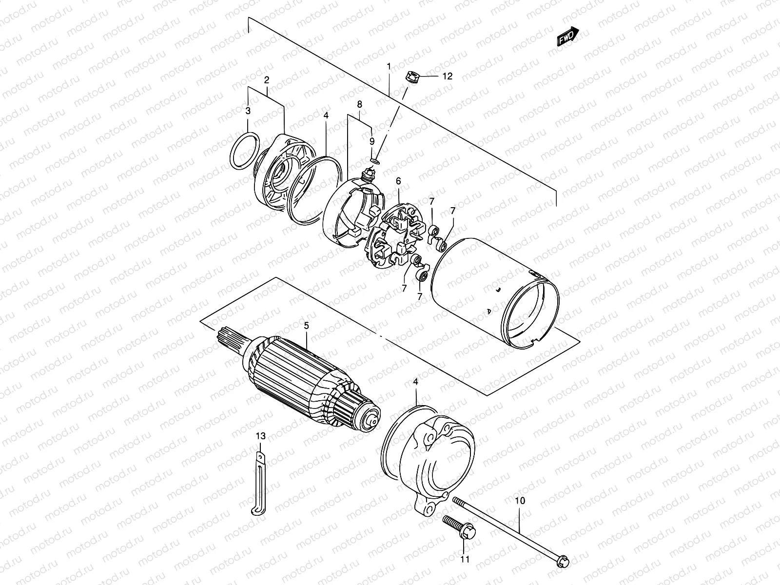 23 - STARTING MOTOR