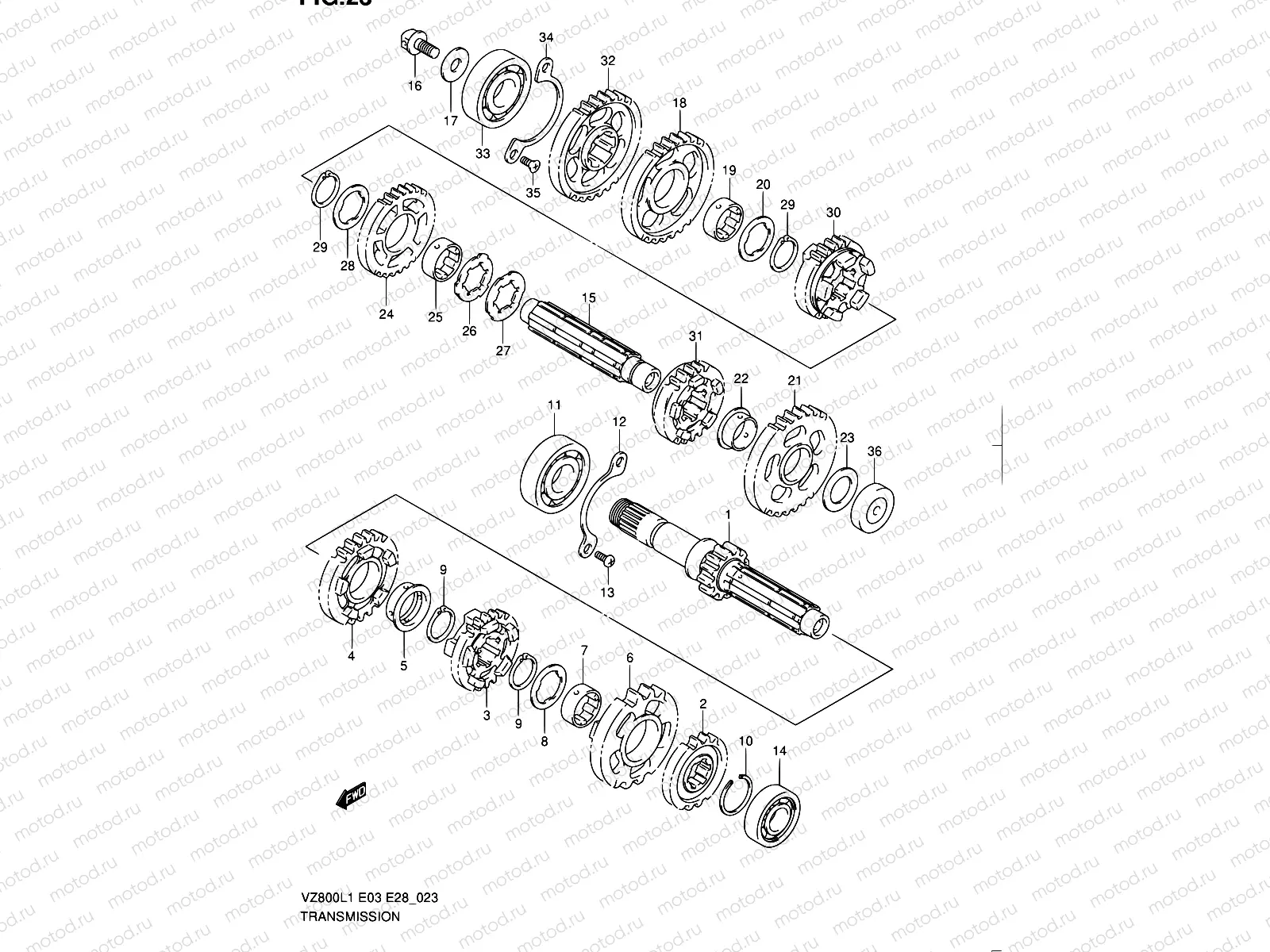 23 - TRANSMISSION