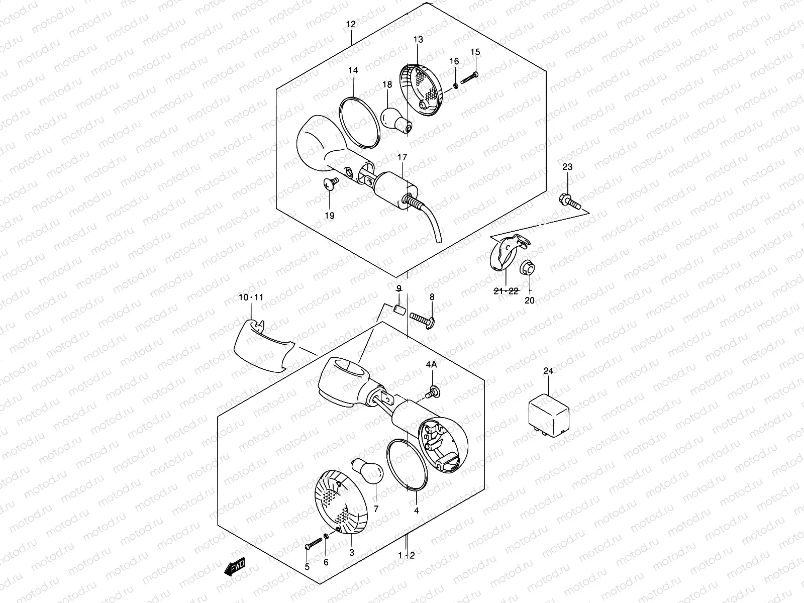 23 - TURN SIGNAL LAMP