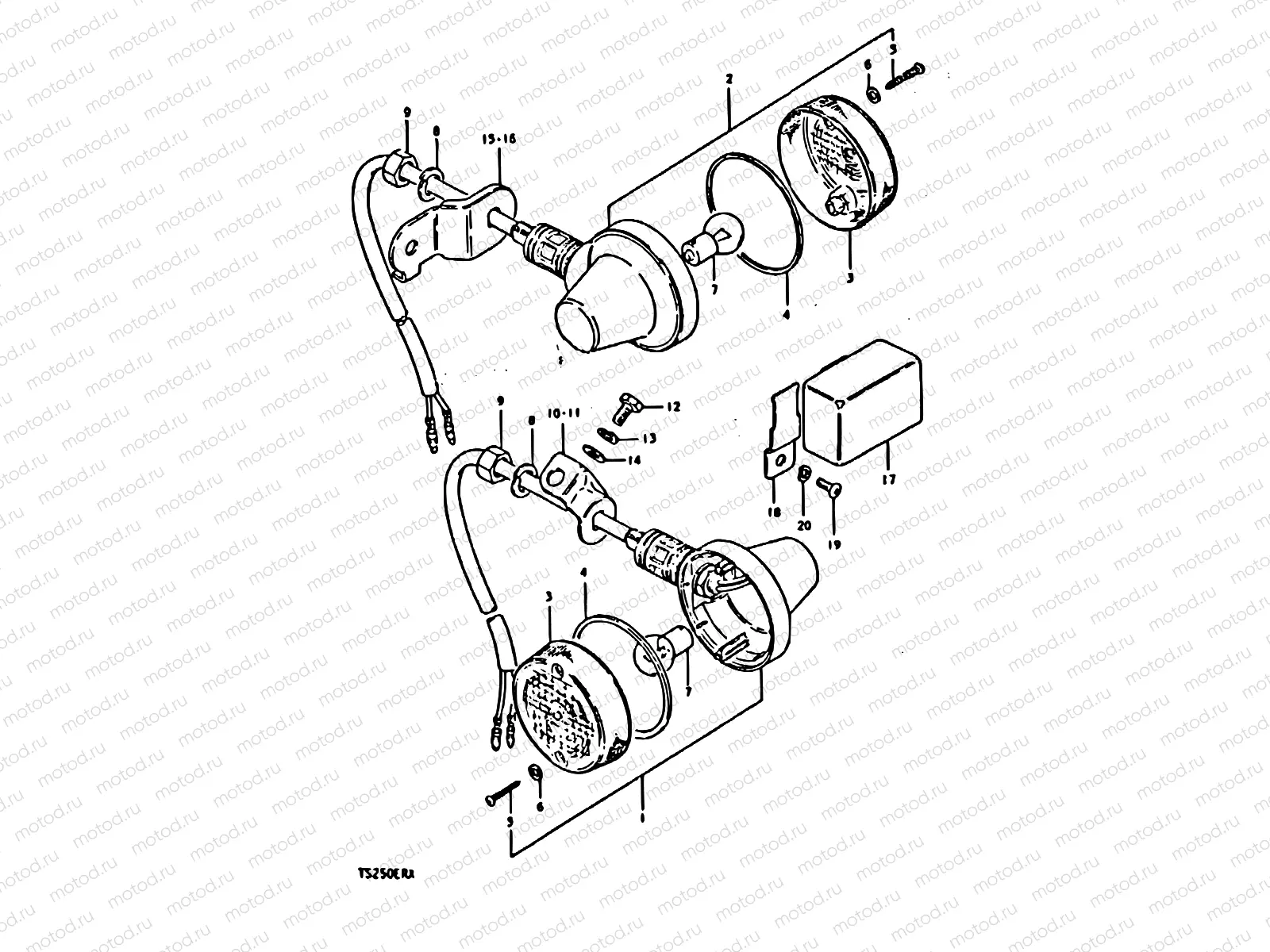 23 - TURN SIGNAL LAMP
