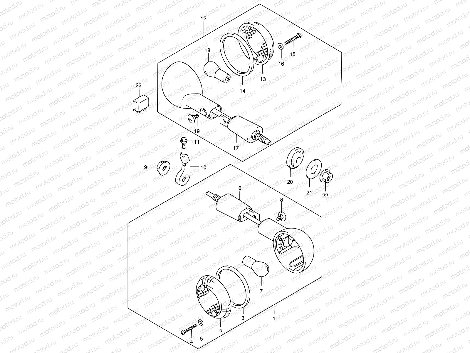 23 - TURN SIGNAL LAMP