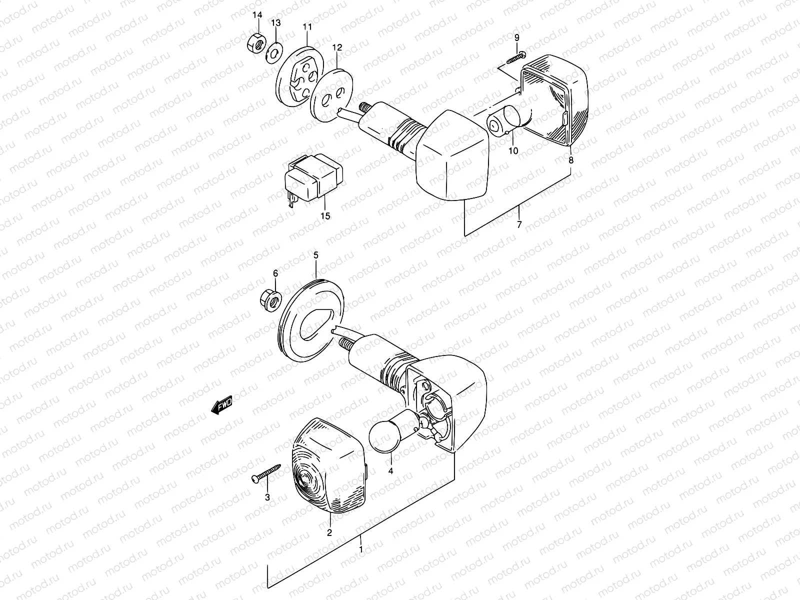 23 - TURN SIGNAL LAMP