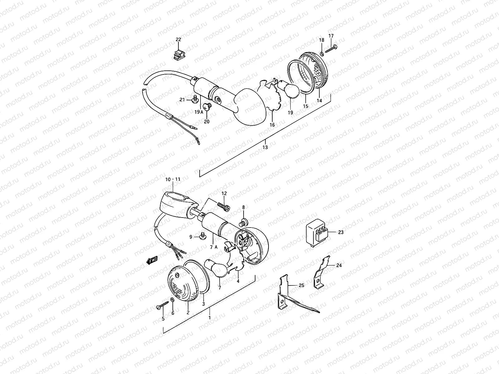 23 - TURN SIGNAL LAMP