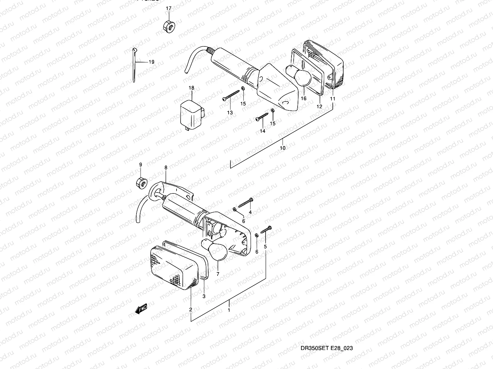 23 - TURN SIGNAL LAMP