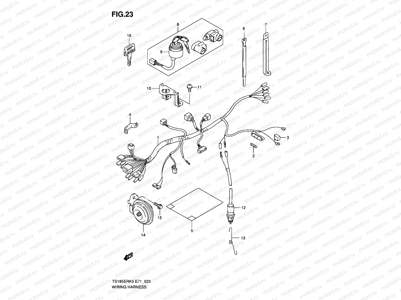 23 - WIRING HARNESS