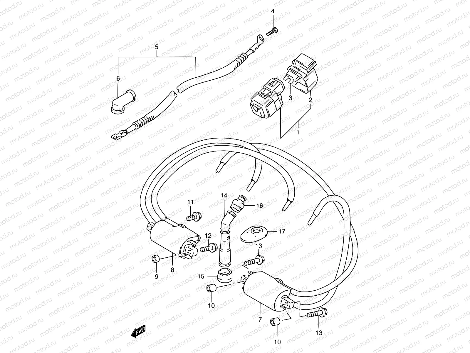 23A - ELECTRICAL (GSF1200SAV/SAW/SAX/SAY)