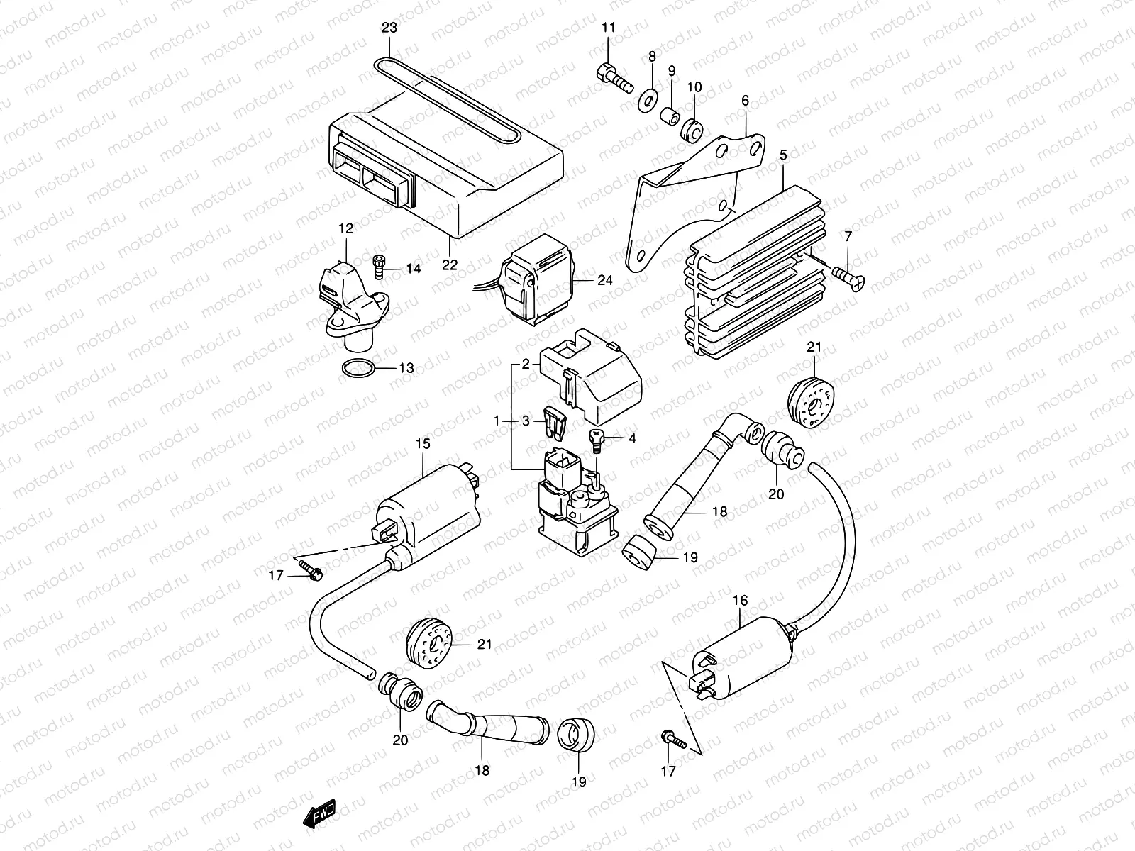 23A - ELECTRICAL (MODEL W/X/Y/K1)