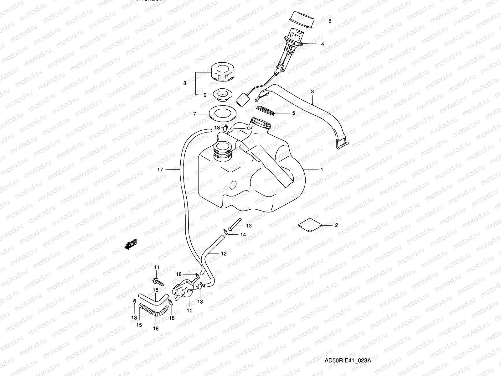 23A - FUEL TANK (E06,P09,E94)