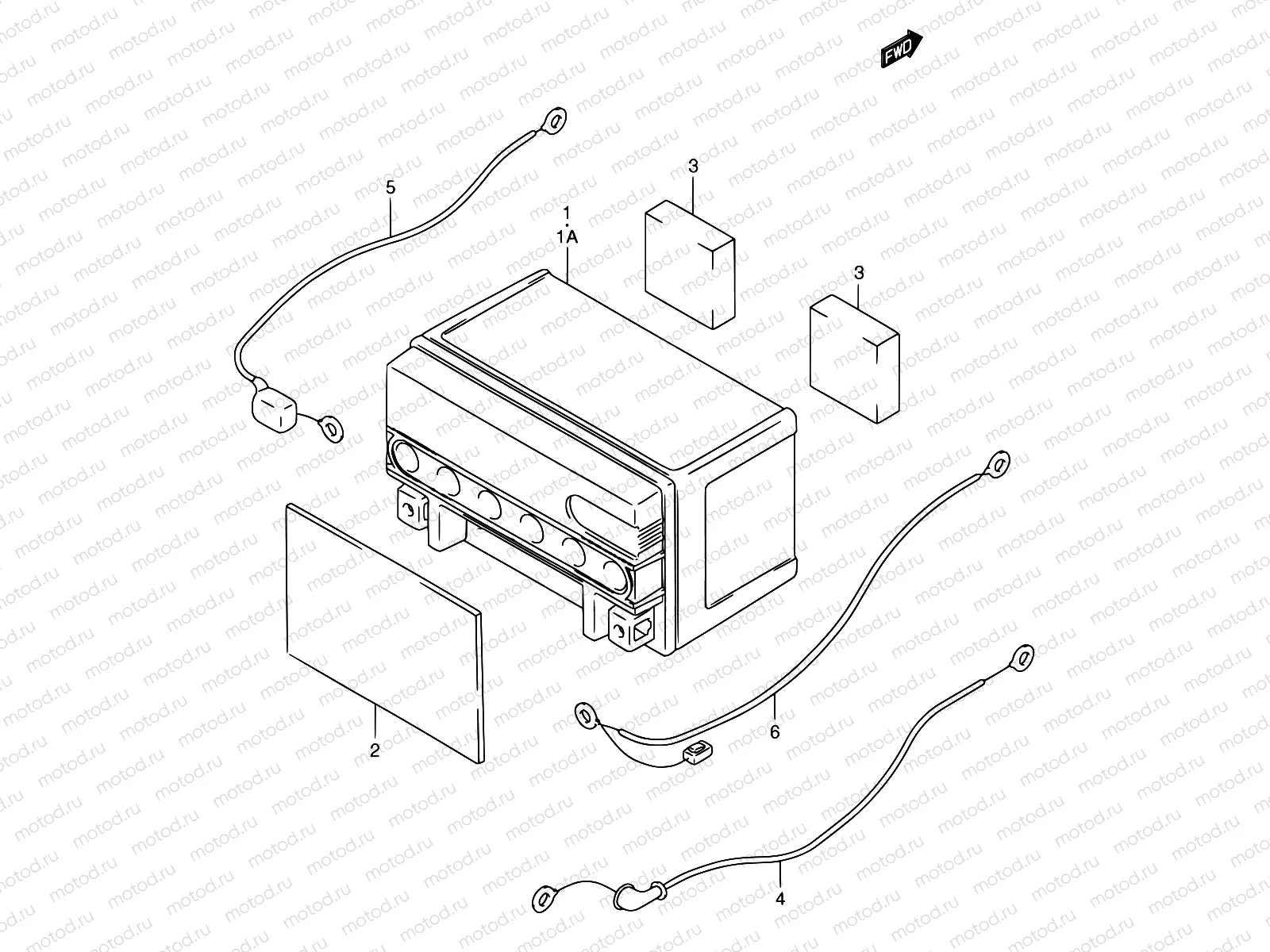 24 - BATTERY (MODEL W/X/Y)