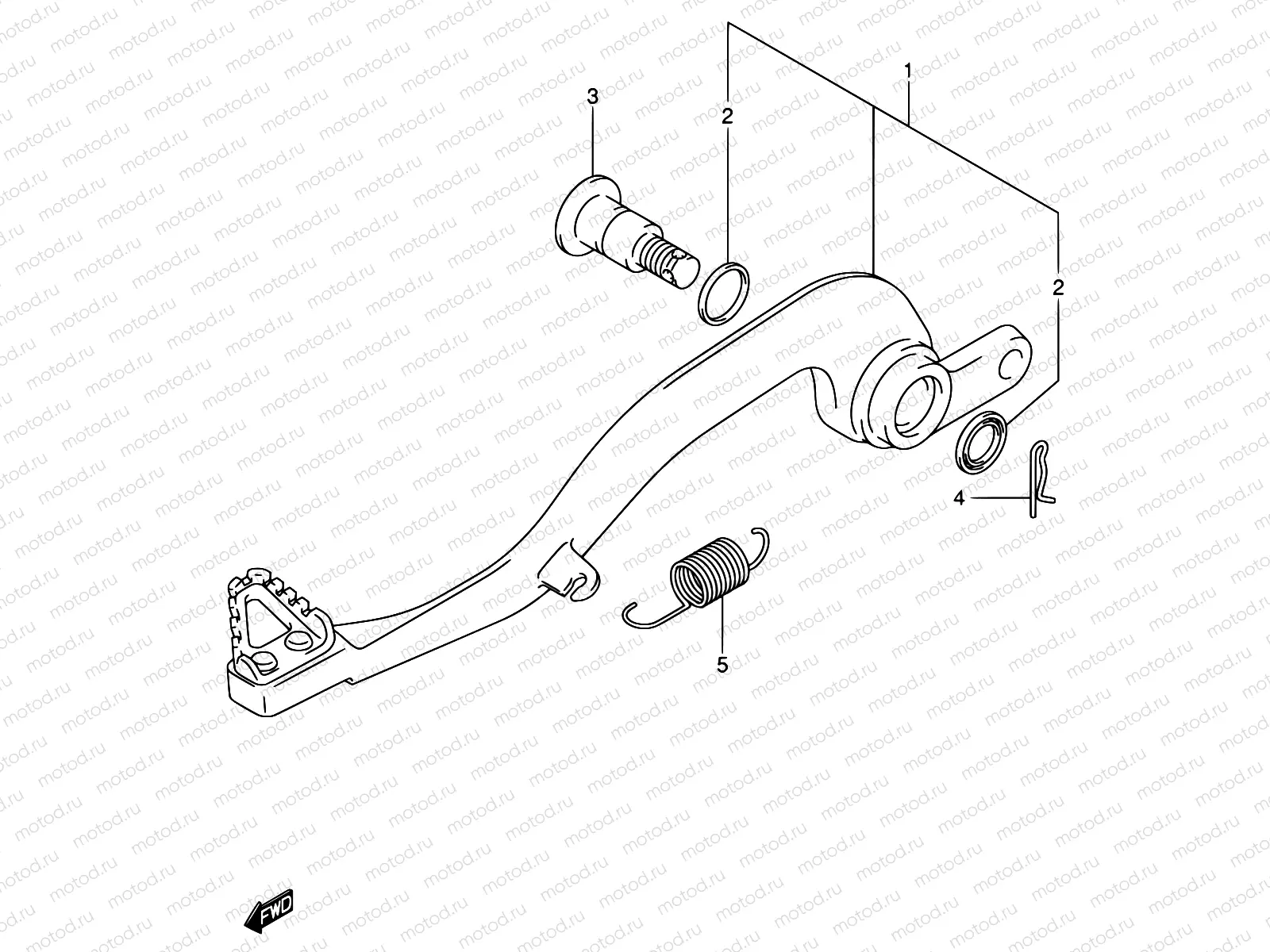 24 - BRAKE PEDAL