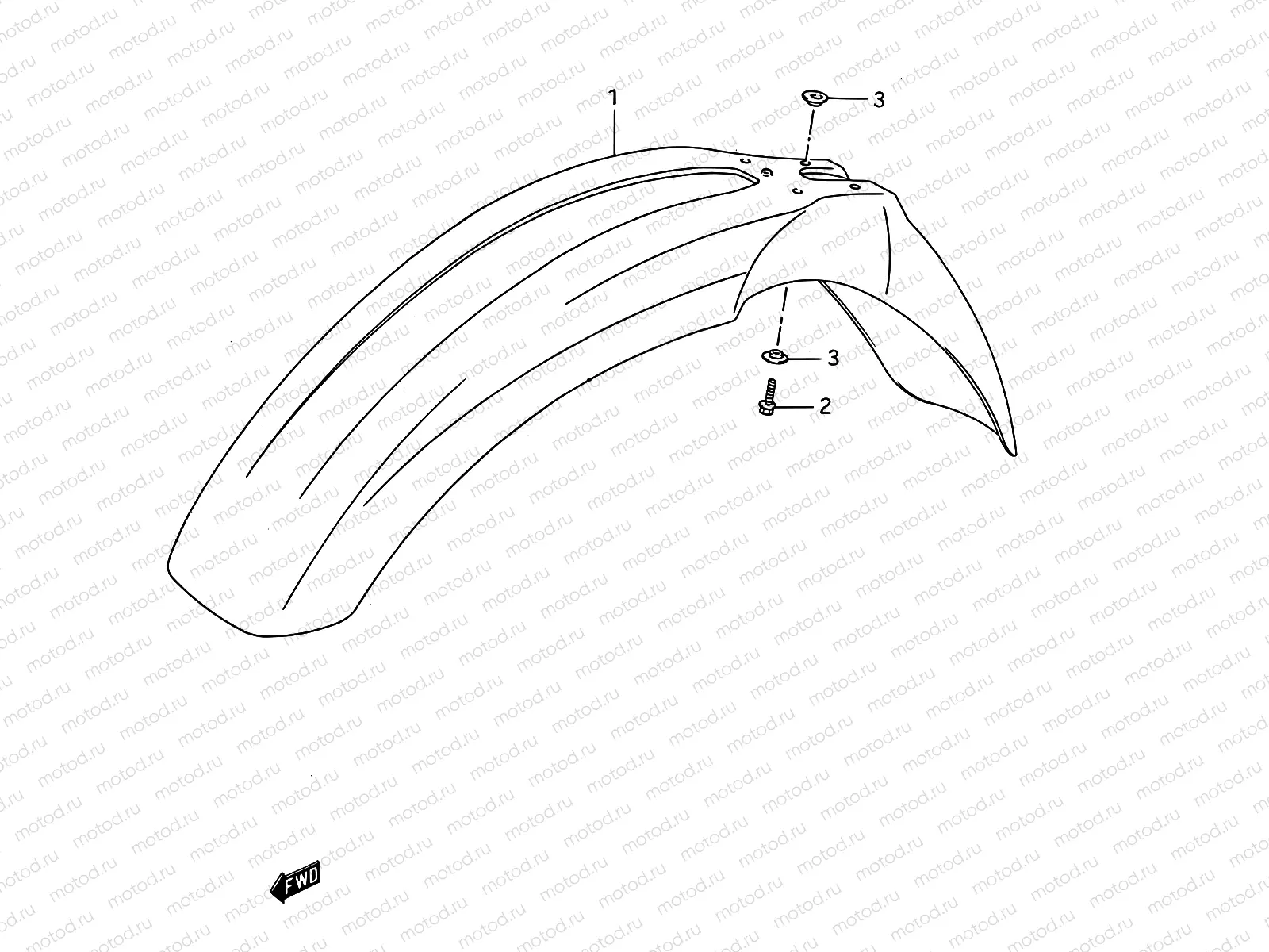 24 - FRONT FENDER