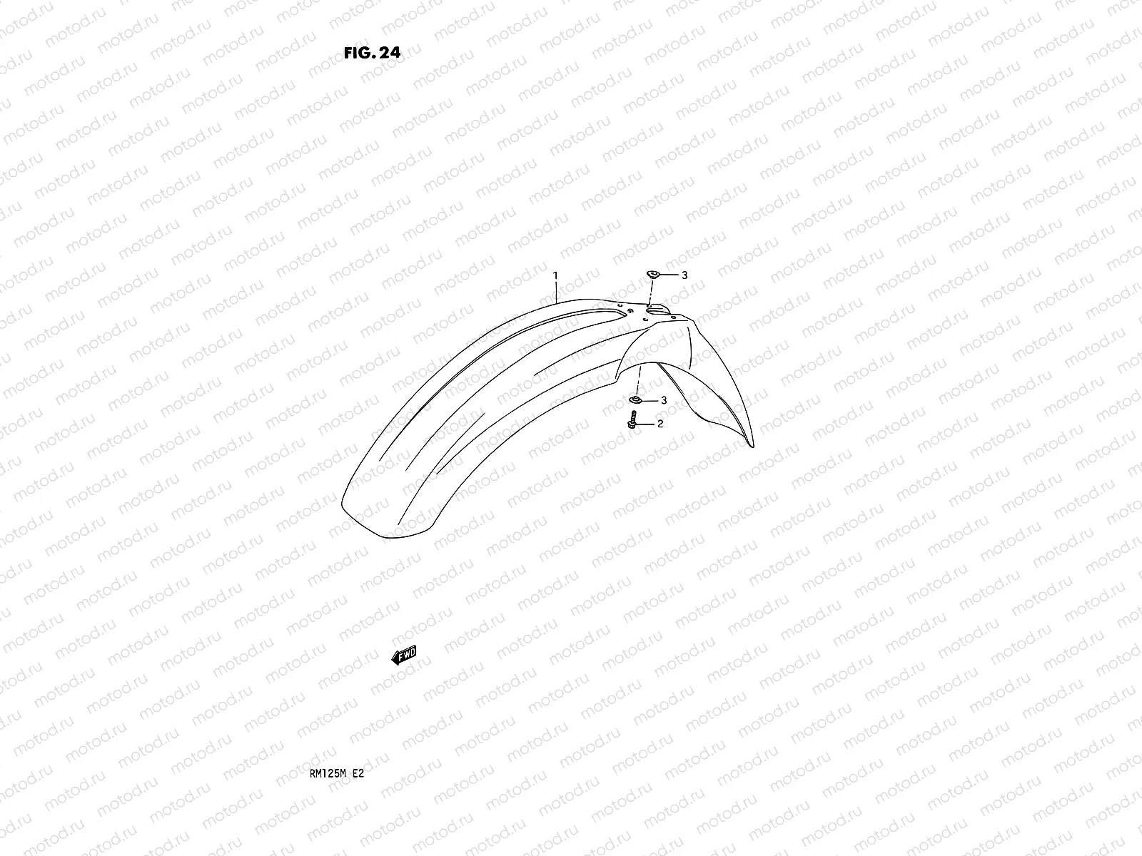 24 - FRONT FENDER