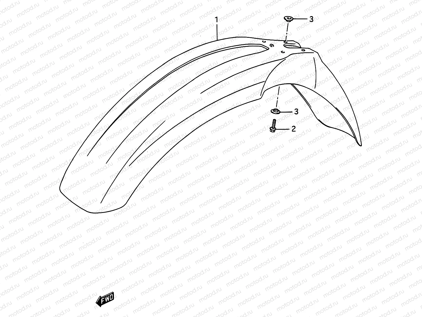 24 - FRONT FENDER