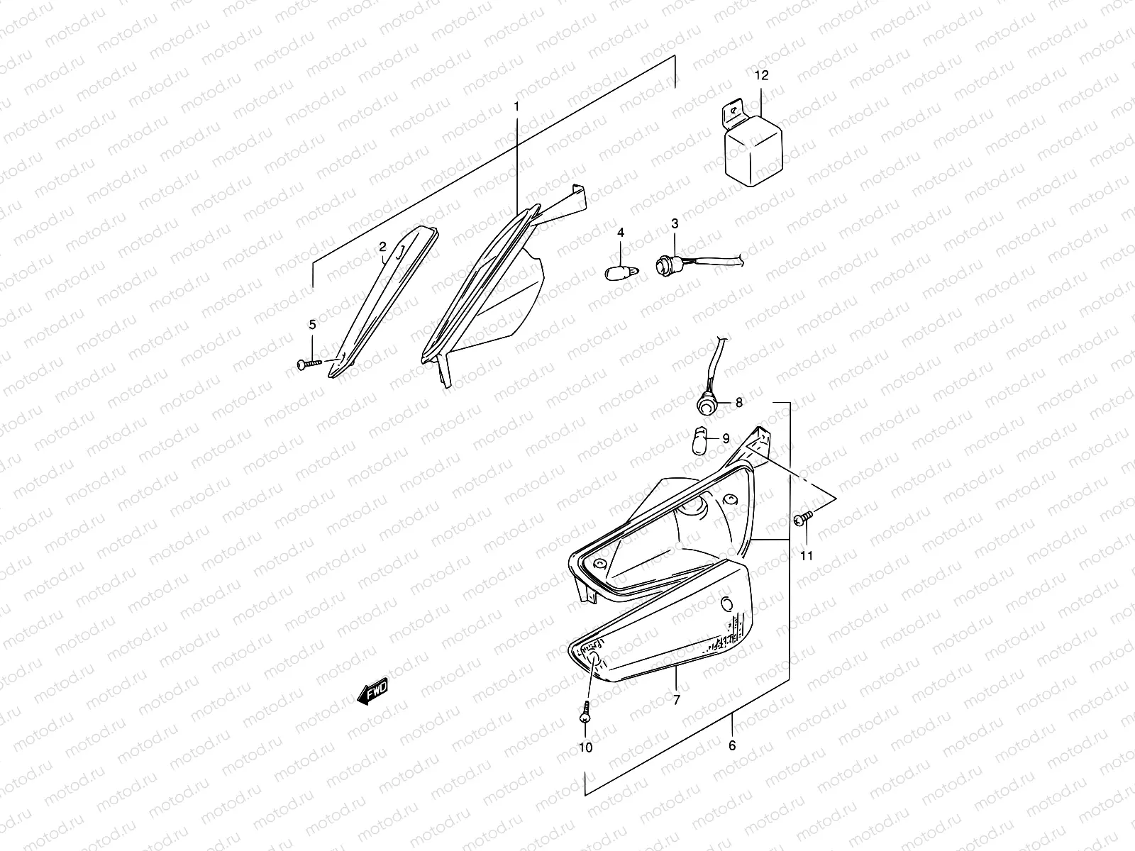 24 - FRONT TURNSIGNAL