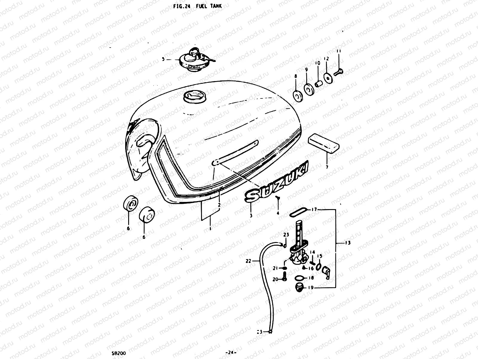 24 - FUEL TANK