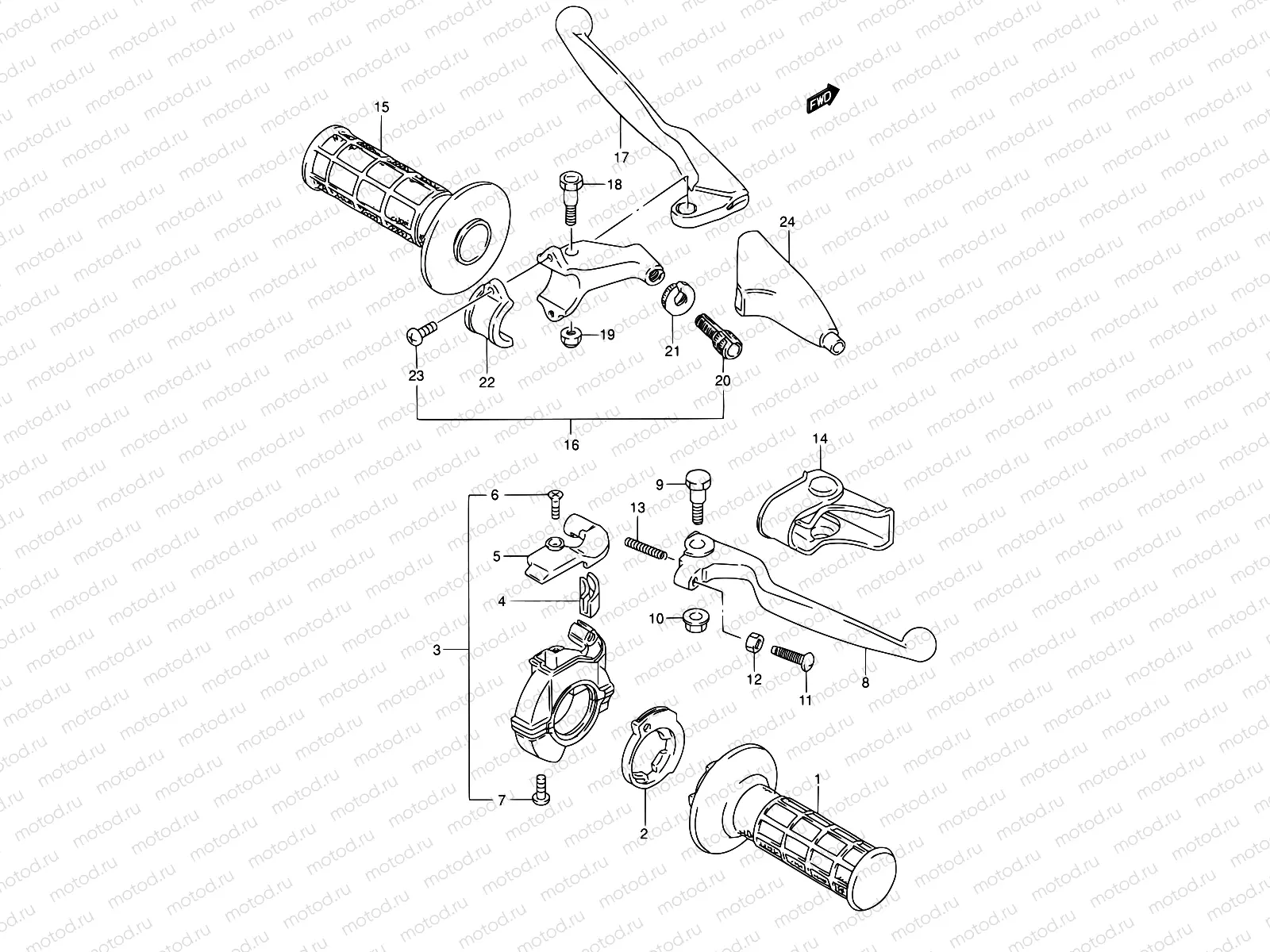 24 - HANDLE LEVER