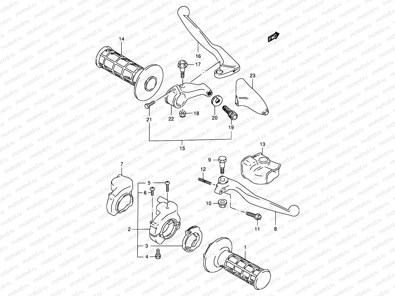 24 - HANDLE LEVER