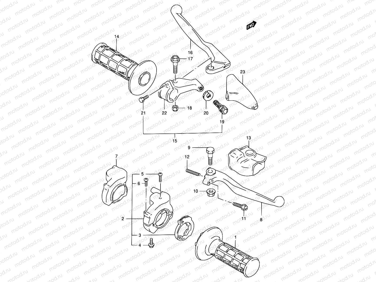 24 - HANDLE LEVER