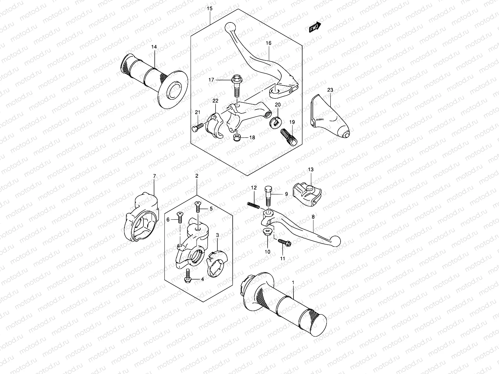 24 - HANDLE LEVER