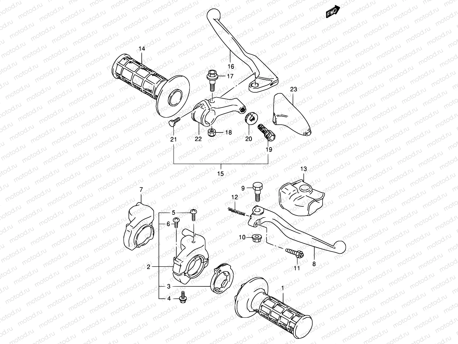24 - HANDLE LEVER