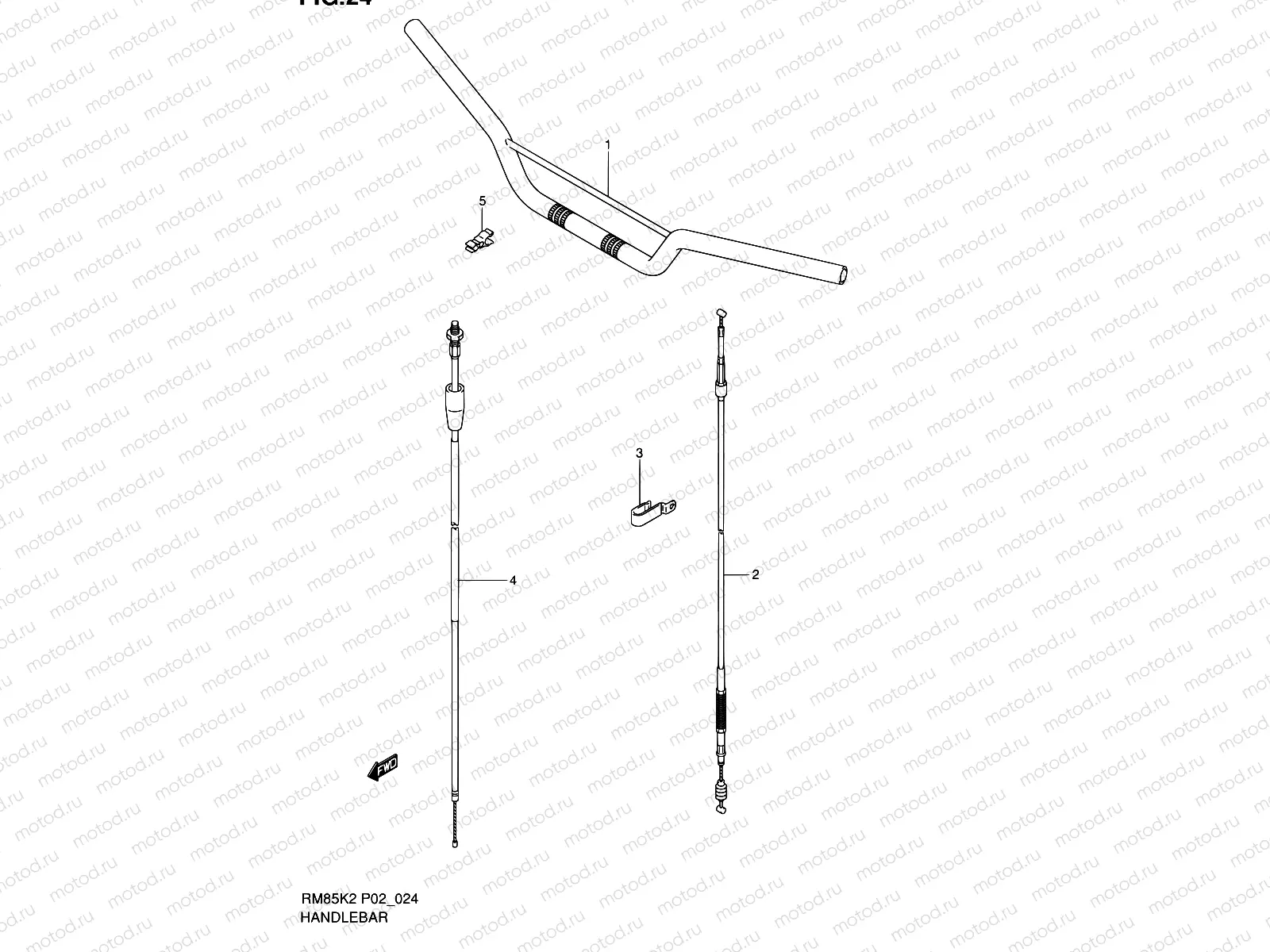 24 - HANDLEBAR