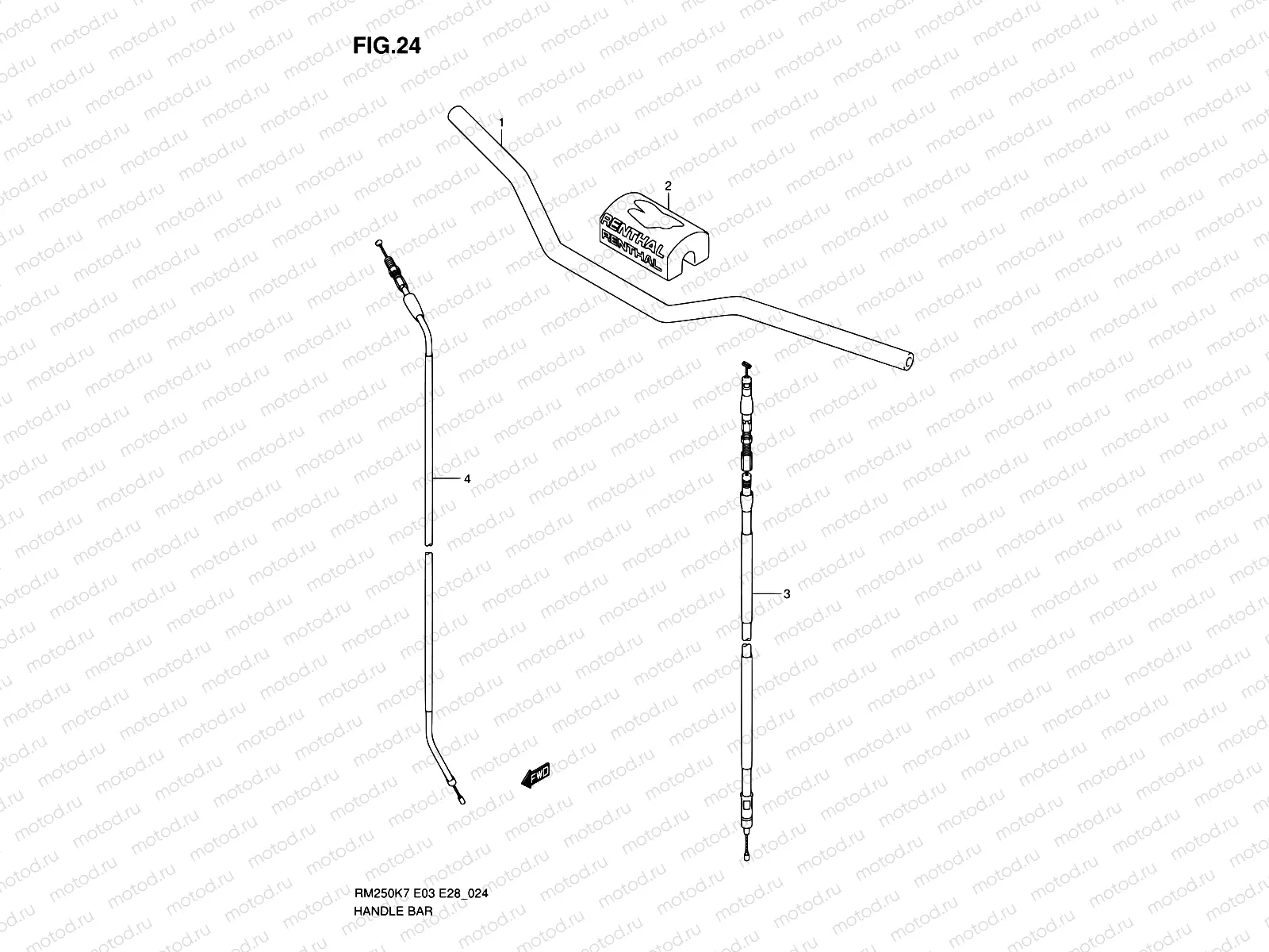 24 - HANDLEBAR