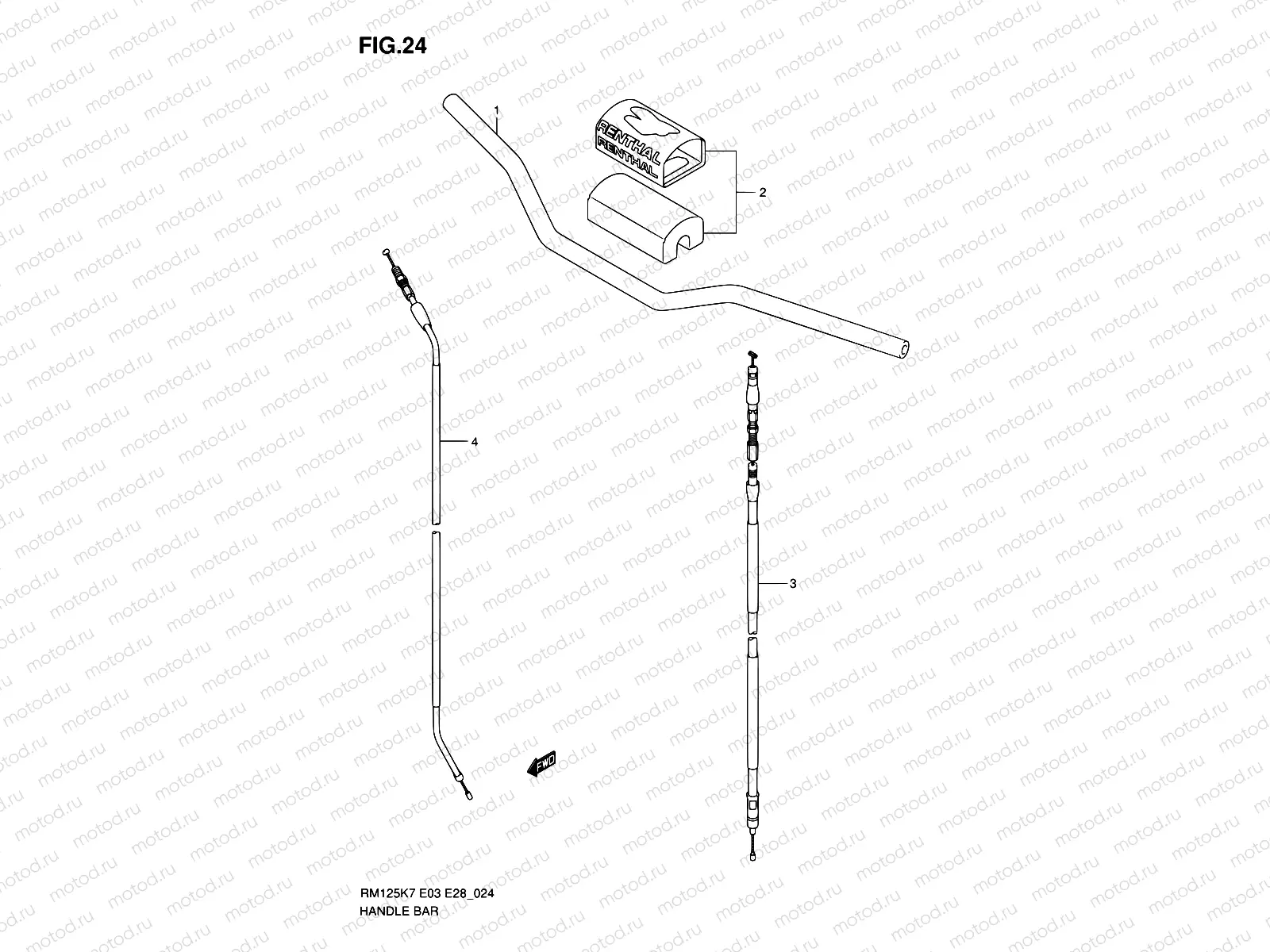 24 - HANDLEBAR