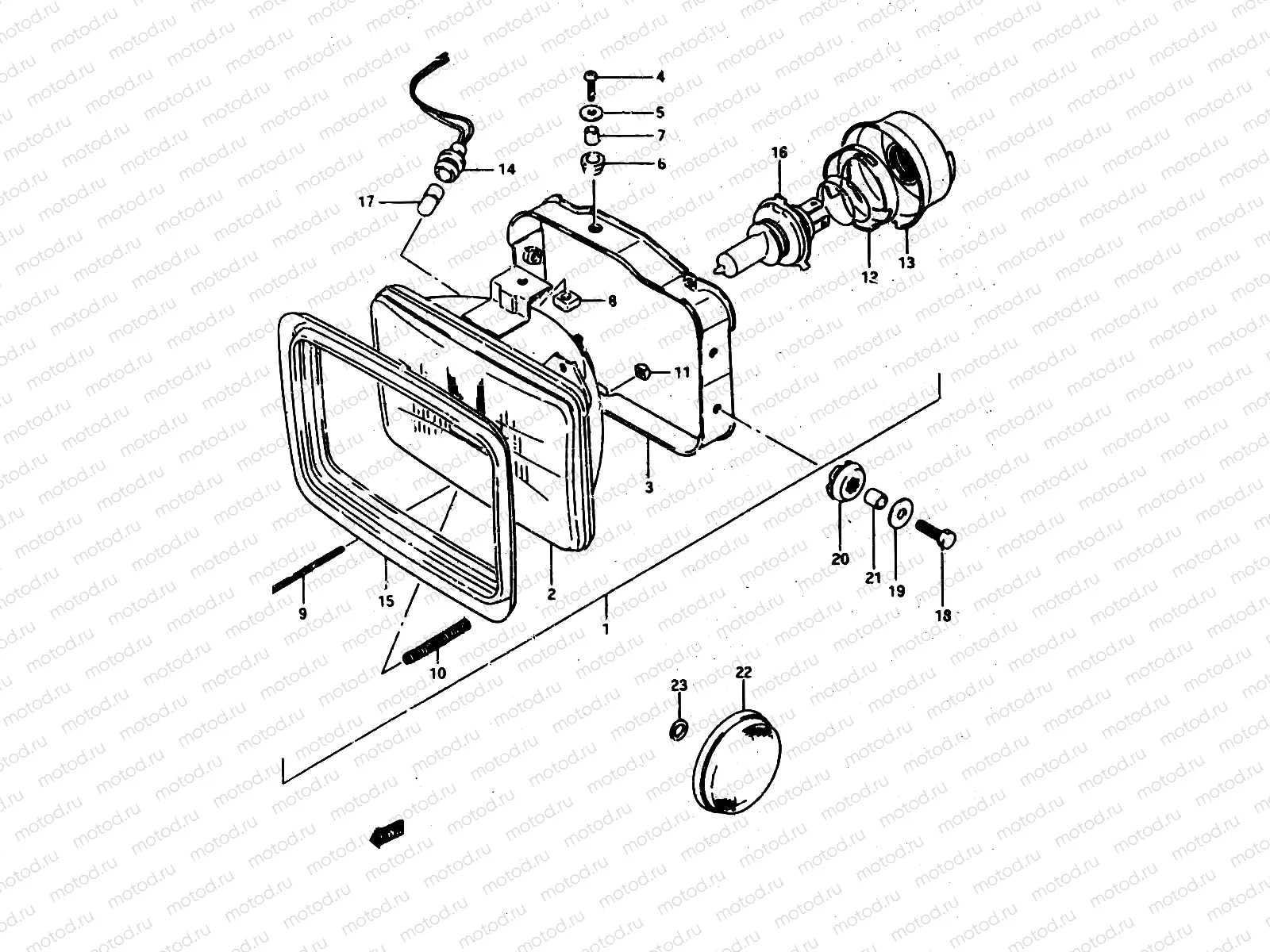 24 - HEADLAMP